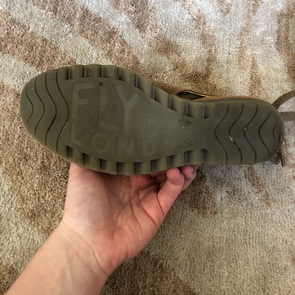 Fly London Yame platform wedge shoes size 37 - Picture 4 of 7